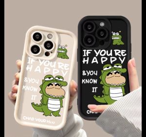 Phone Case  Crocodile Xiaoxin For iphone 11 12 13 14 15 Pro Max Casing silicone xr xs Max 7 8 Plus 11Pro 13Plus