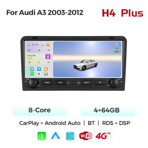 MEKEDE 10.26“ Display Touch Screen For Audi A3 8P S3 RS3 2003-2012 Car Multimedia Player Stereo Wireless Carplay Android Auto