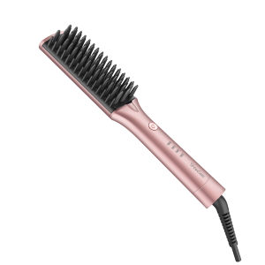 Showsee Negative Ion Electric Comb Straightening Curling Iron Dual Use Home Safe Hair Styling Tool Lazy Clamp for Women