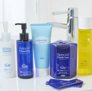 【Direct From Japan】 Cure Skincare Series | Moist Clear Wash Extra Oil Cleanser Pure Bubble Lotion