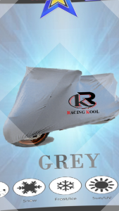 BENDA Moto Cover 100% Sun Protection/Waterproof Dust Proof Motor CHINCHILLA-300 500 DARKFLAG-500 COMMANDER LFC-700 PRO