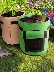 Thickened Non-Woven Fabric Planting Bag Balcony Vegetable Gardening Tool Fruit Tree Nursery Pots Breathable Eco-Friendly Lightweight