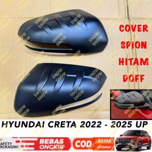 Cover Spion Hyundai Creta 2022 2024 2025 Hitam Doff