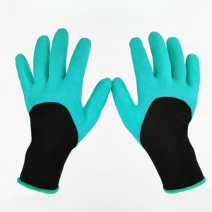 Garden Gloves with Claws Breathable Gardening Work Claw Gardening Gloves for Planting Puncture Resistant Garden Gloves Digging