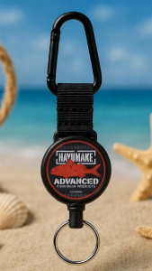 Key Chain Multifungsi - Hayumake Gantungan Kunci Carabiner Steel Wire -  Fishing Lanyard