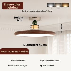 YIGELIGHTING | Retro French Style Ceiling Light