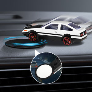 SEAMETAL AE86 Car Drift Ornament Dashboard Drifting Rotating Realistic Vehicle Model Car Dashboard Adornment Decoration
