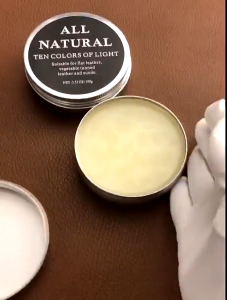 Best Seller Mink Oil Cream All Natural Leather Conditioner 100g Leather Care Cream Shoe Polish Wax Cleaner Restorer for Shoes Bags Boots Wallet Sofa Jacket Car Seat Shine Protect Maintenance Balm Genuine Leather Care Cream All types of Leather