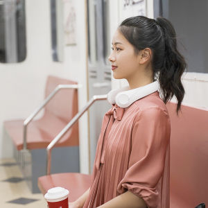 พัดลมคล้องคอ พัดลมห้อยคอ พัดลมระบายความร้อน พัดลมไม่ใช้ใบพัด พร้อมส่งในในไทย #F12 มีประกัน