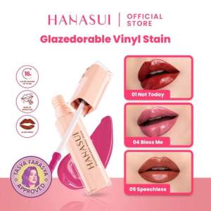 HANASUI Lip Glazedorable Vinyl Stain NEW