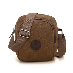 Daily Special New Canvas Crossbody Bag Casual Single Shoulder Small Backpack for Men Mobile Phone Coin Practical Youth Bag