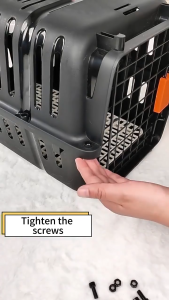 Pet Carrier Travel cage Breathable Crates Portable Travel Kennel cat dog Bag Airline Approved