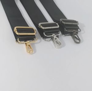 Tali Panjang Tas Selempang  Warna  Hitam Polos - Tali Selempang Pria & Wanita