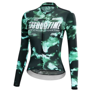 TOSUOD | Sweat-Wicking Breathable Quick-Dry Lightweight Sun-Protective Womens Cycling Jersey
