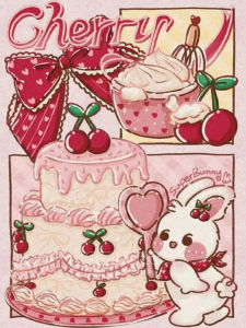 5D DIY Diamond Painting Animal Embroidery Cartoon Rabbit Full Square/Round Hand Embroidery Cross Stitch Home