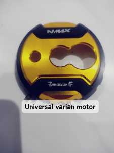tutup kunci kontak nmax lama cnc warna gold / cover kunci kontak nmax old