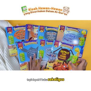Paket 7 Buku Kisah Hewan Al-Quran & Dongeng Sebelum Tidur
