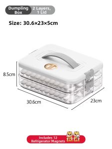 MEYGOROOM | Dumpling Storage Food-grade Fresh-keeping Tray