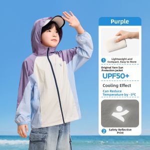 zosee | Boys Sun Protection Cool Lightweight Summer Jacket