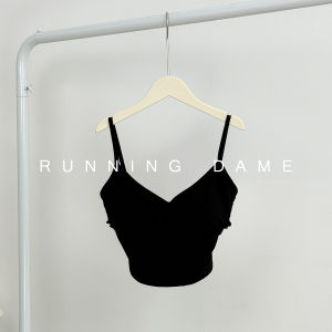 2025 New Yoga Sports Bra with Shoulder Straps Nylon Fabric Pilates Fitness Womens Vest with Chest Pad Pure Color Gym Wear