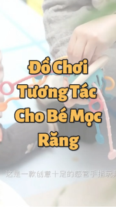 [Đồ chơi giáo dục] Đồ Chơi Giáo Dục Sớm Dây Kéo Cầm Nắm Cho Bé 2 Tuổi