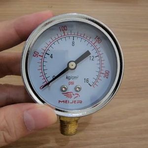 MEIJER Manometer Alat Ukur Tekanan Angin Pressure Gauge 25 Inch