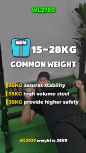 SellinCost FOLDABLE Squat Rack Fitness Sit Up Dumbbell Barbell Bench Pull Lat Preacher Chair 2in1 Lat Pull Down Seated Rowing Exercise Strong Weight Squat Rack Sit Up Bench Dumbbell Bench Press 2Yr Warranty WL2020 WL700 WL2780 可折叠深蹲架