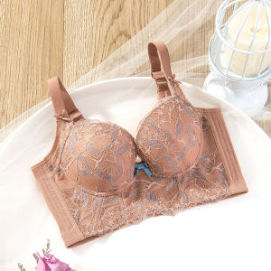 Adjustable Five-Row Buckle Bra Womens Underwear Shape Correction Gather Small Chest Anti-Sagging Shaping Bra for Ladies