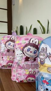 Tas Labubu Tas Anak Perempuan TK SD Ransel Anak Sekolah Cewek