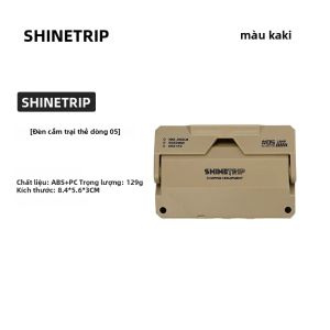ShineTrip | Đèn Cắm Trại LED Sạc Lại ShineTrip 5000mAh Đèn Pin Di Động Đèn Chiếu Sáng Ngoài Trời Dụng Cụ Chiếu Sáng Khẩn Cấp Khi Đi Bộ Đường Dài