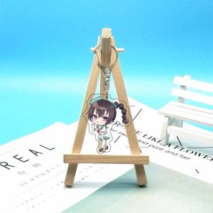 Bandai | 55MM Anime Alya Acrylic Móc Khóa Nga Hình Alisa Mikhailovna Kujō Kuze Masachika Quà Tặng Cho Người Hâm Mộ ACG Trang Trí