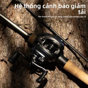 Máy Câu Cá Điện DEUKIO 2025 DC 6+1BB Tỉ Số Truyền 7.1:1 Dùng Cho Nước Mặn Sông Hồ Cá Chép