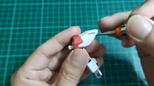 Aluminium Chisel Scriber Knife Set Gundam Gunpla MS012 Military Model Tool