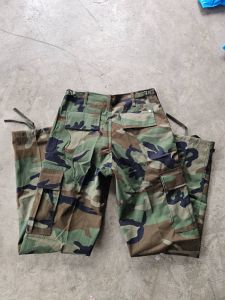 กางเกงทหารขายาวลายมาใหม่ ( พรางยูเอสผ้ากำมะดีน)