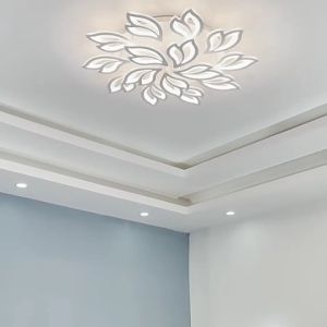 Đèn Ốp Trần Đèn Trần Trang Trí Phòng Khách Phòng Ngủ Trần Thạch Cao 3 Chế Độ Sáng Có Kèm Điều Khiển Từ Xa - Bảo Hành 2 Năm