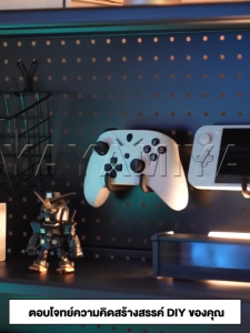 API DIY ชั้นวางของ pegboard ชั้นวางของ เหล็กทั้งหมด มัลติฟังก์ชั่น ชั้นวางของโลหะหนัก การป้องกันสนิม ชั้นวางปรับระดับได้ สีดำSHELF