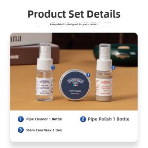 SAVINELLI | Clean Maintain Wax Anti-Oxidation Carbon Cleaning Pipe Cleaner