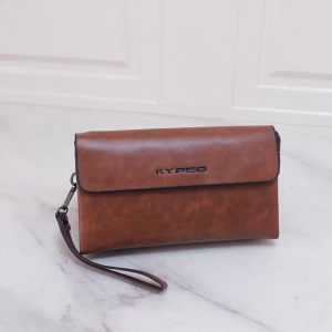 KYPSO Regent Tas Tangan Kulit Pria Hand Bag Anti Air Dompet Clutch Bag Premium Leather Waterproof