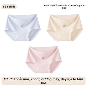 MiiOW | Quần Lót Nữ Bé Gái Cotton Thoáng Khí Không Đường May Kích Cỡ Lớn