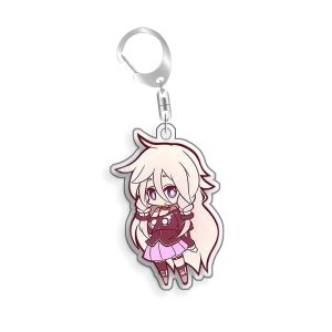 Bandai | For Hatsune Kagamine Len Yowane Haku Acrylic Selfmade Keychain Cute Backpack Pendant Key Chain Game Fans Gift Ornaments 5cm