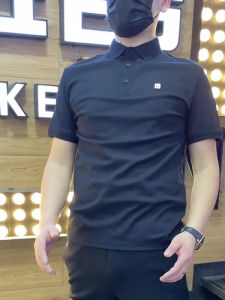 Áo Thun Polo Nam Tay Ngắn in Họa Tiết Thời Trang Thường Ngày Mùa Hè Cổ Polo Ôm Vừa Vặn Thời Trang Trẻ Trung