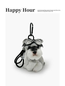 Cute Creative Couple Gift Plush Keychain
