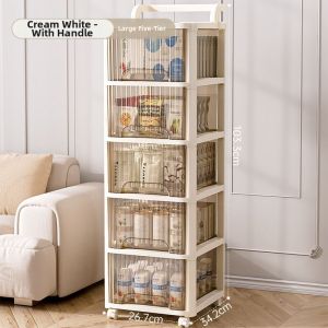 Drawers-type Organizing Cabinet Multi-layer Mobile Storage