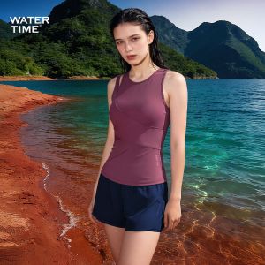 WATERTIME | Womens Separate Swimwear For Gym Pools Spa Vacation Double Layered