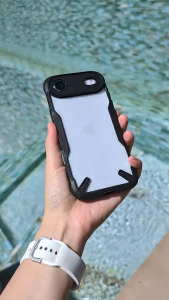 RINGKE® FUSION X Heavy Duty iPhone Air Augmented Bumper Clear Hard Back Shockproof Superior Protection Protective Cas