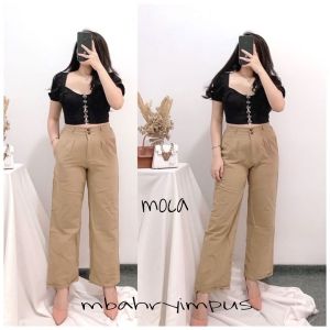 KULOT LINEN LIGHWAIST KULOT LINEN JUMBO RESLETING