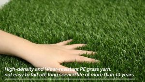 20mm 25mm 30mm Medium Duty Artificial Grass Fake Synthetic Grass  Grass Carpet 6.5 feet Width