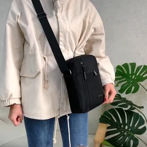 Túi đeo chéo nam vải dù chống thấm nước SIZE 25 CM