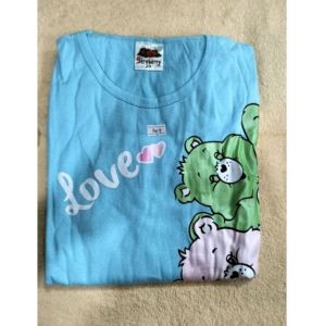 Baju Tidur Anak Perempuan Bahan Kaos Premium Celana Panjang Lengan Pendek Size 16-20