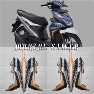 STIKER STRIPING LIS LES BODY MOTOR BEAT FI 2021 2022 CBS ISS